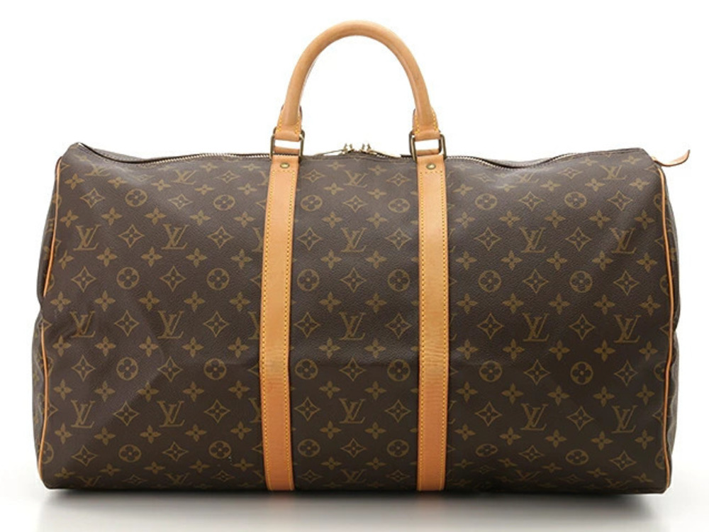 LOUIS VUITTON Keepall Boston Bag Monogram